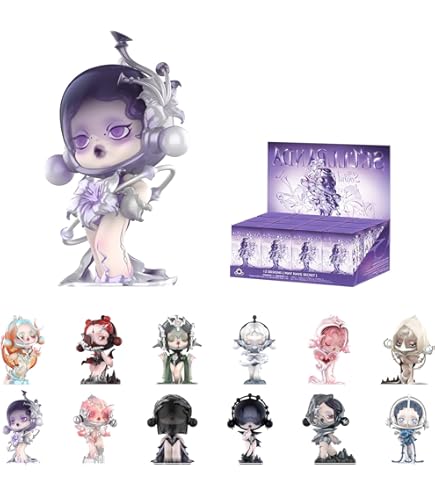 Amazon.com: POP MART SKULLPANDA The Sound Series Figures, 12PCs